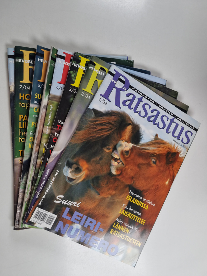 Hevoset ja Ratsastus 1-8/2004