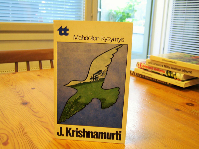 J.Krishnamurti - Mahdoton kysymys , WSOY 1975