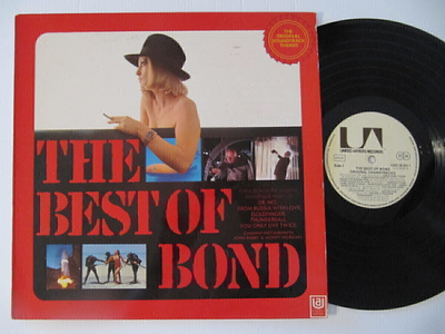 The Best Of Bond 007 Roger Moore LP James John Barry