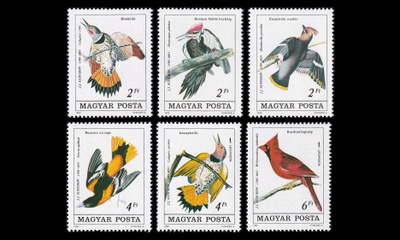 Unkari 3760-5 ** Lintuja (1985)