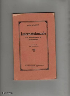 Kautsky: Internatsionaale, Sos.-dem. puoluetoimikunta 1922,n