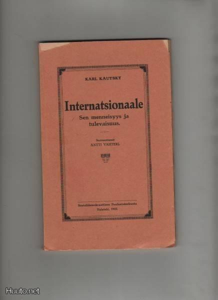 Kautsky: Internatsionaale, Sos.-dem. puoluetoimikunta 1922,n