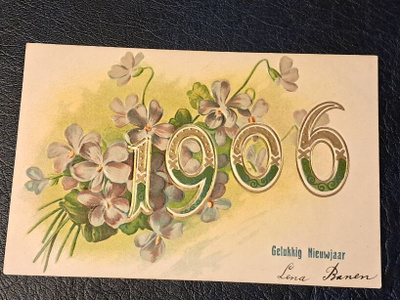 Vuosilukukortti1906. Kiertämätön.