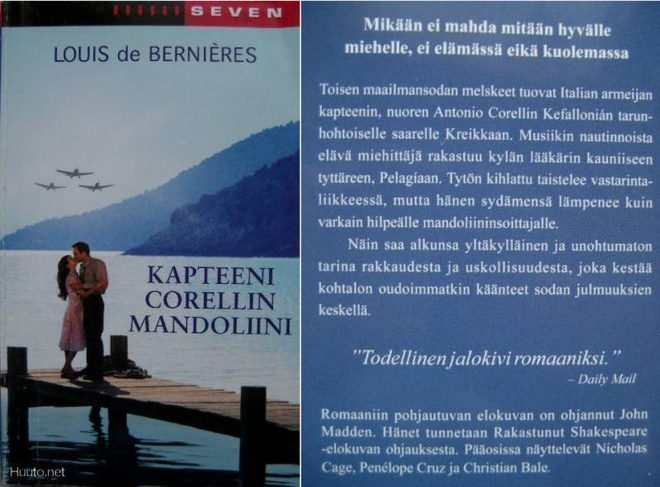 Louis de Bernières: Kapteeni Cerellinin mandoliini
