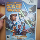 WII Star Wars The Clone Wars Lightsaber Duels CIB - pikkukuva 1