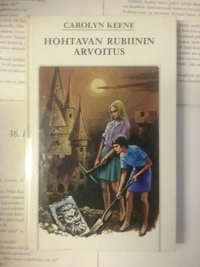 Carolyn Keene - Hohtavan rubiinin arvoitus (sid.)