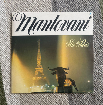 MANTOVANI AND HIS ORCHESTRA In Paris (LP) 1974