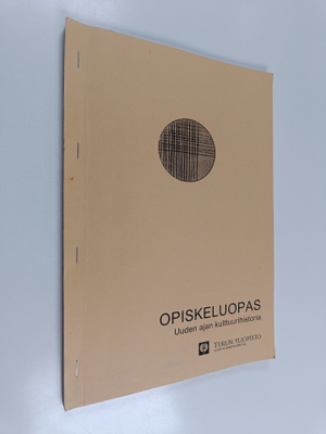 Opiskeluopas : Uuden ajan kulttuurihistoria