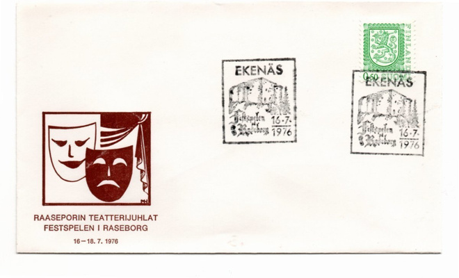 Ekenäs:; Teatterijuhlat (erikoisleima 16.7.1976)