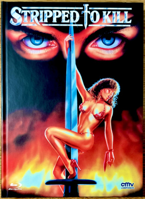 STRIPPED TO KILL (1987) UNCUT 2-Disc LE Mediabook OOP! RARE!