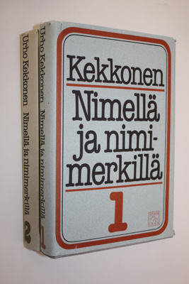 Urho Kekkonen : Nimellä ja nimimerkillä 1-2