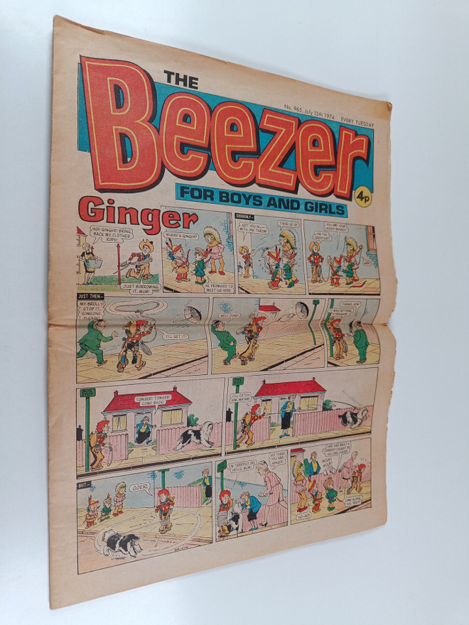 The beezer for boys and girls, n:o 965, July 1974