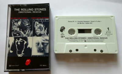 ROLLING STONES Emotional Rescue C-KASETTI