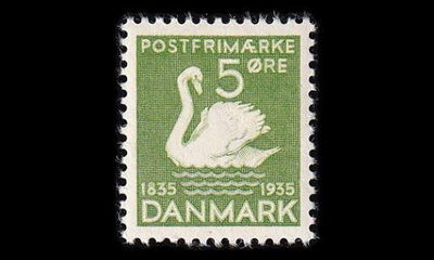 Tanska 222 * H C Andersen 5 öre (1935)