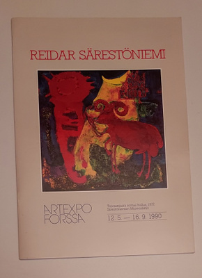 Reidar Särestöniemi Artexpo Forssa 1990 näyttelyluettelo