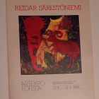 Reidar Särestöniemi Artexpo Forssa 1990 näyttelyluettelo - pikkukuva 1