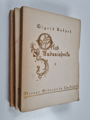 Sigrid Undset : Olav Auduninpoika 1-2 ; Olav Auduninpoika...