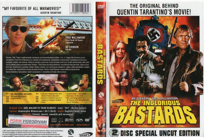 Inglorious Bastards	(53 641)	k	-FI-	DVD	suomik.	(2)	fred wil