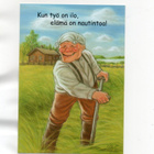 °°KUN TYÖ ON ILO...°° -KORTTI / Hörölä - pikkukuva 1