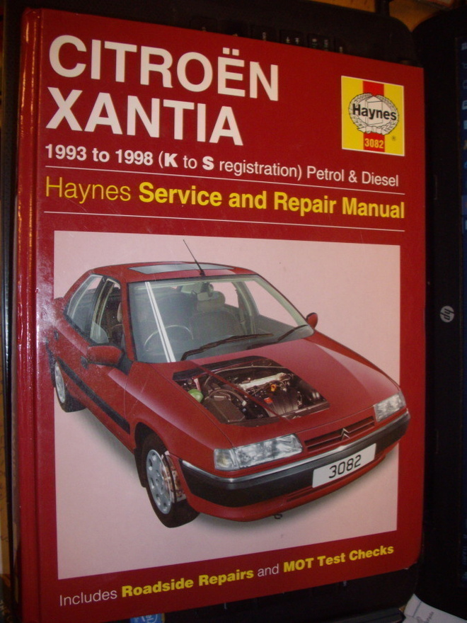 Korjausopas : CITROEN XANTIA 1993-1998 HAYNES ( SIS.PK ! )