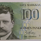 100 Markkaa 1986 ilman Litt 5119535707 - pikkukuva 1