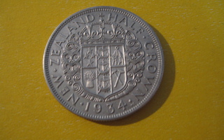 Uusi Seelanti ½ crown hopeaa - 1934