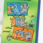 °°ENSIN TULEE KOREET....JUHLAT°° 2-osainen KORTTI / & Kuori - pikkukuva 1