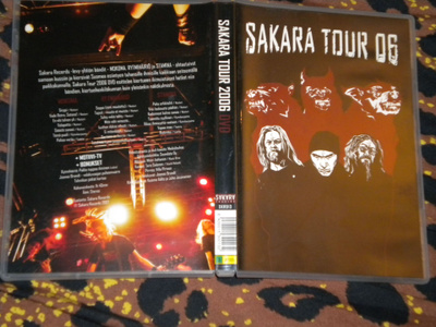 DVD - Mokoma / Rytmihäiriö / Stam1na – Sakara Tour 06 - 2007
