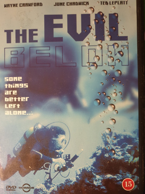 The evil below DVD