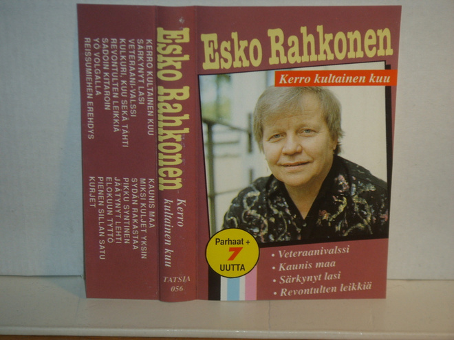 Esko Rahkonen C-kasetti Kerro kultainen kuu