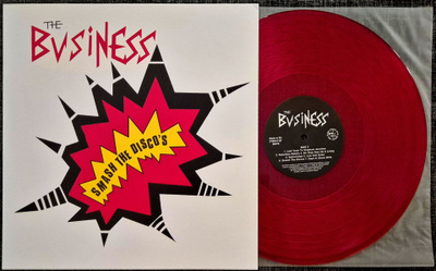 THE BUSINESS - Smash The Discos LP (red vinyl)