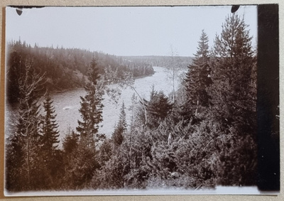 Oulunjoki Pyhäkoski Postikortti originaali