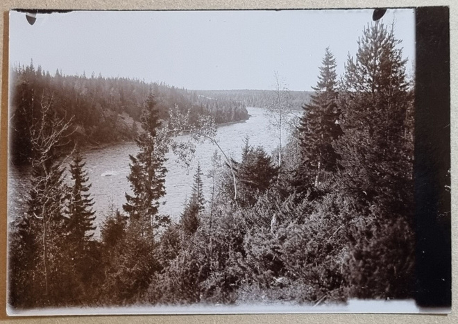 Oulunjoki Pyhäkoski Postikortti originaali