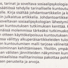 Jukka Valkonen: Kuntoutus, tarinat ja soveltava sosiaalipsyk - pikkukuva 2