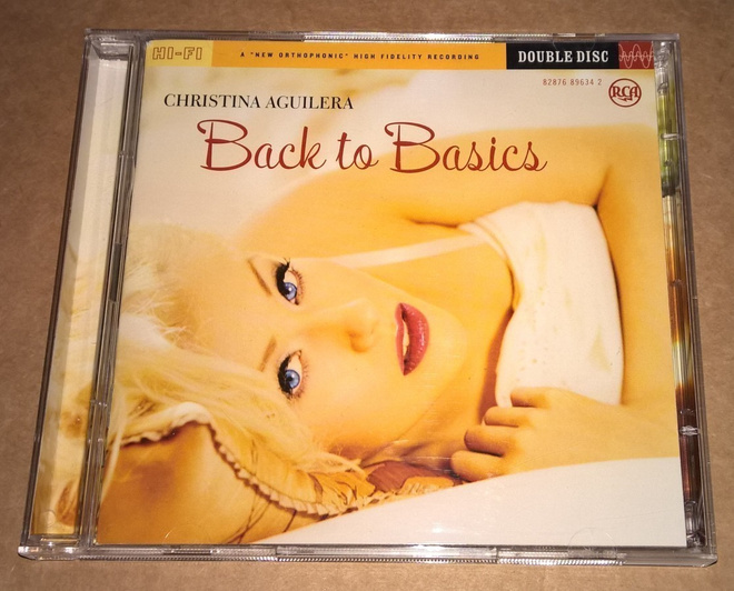 CHRISTINA AGUILERA BACK TO BASICS   TUPLA CD + SANAT + VIDEO