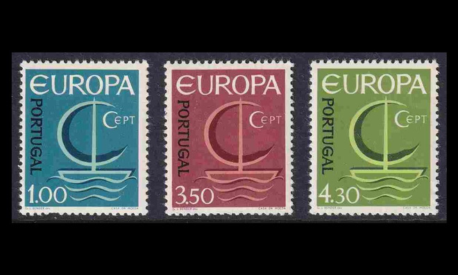 Portugali 1012-4 ** Europa (1966)
