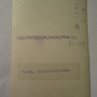 VANHA Postikortti Turku 1930-l  Alkup.Mallikappale - pikkukuva 2