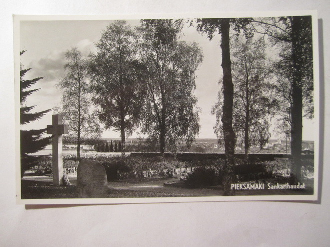 VANHA Postikortti Pieksämäki 1950-l Alkup.Mallikappale