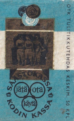 Säästökassa , OTK:n Tulitikkutehdas  ,1/13