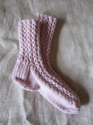Naisten villasukat Socki langasta 37-38