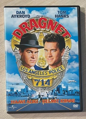 DRAGNET (1987) Tom Hanks & Dan Aykroyd
