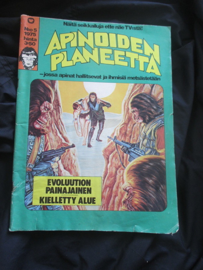 APINOIDEN PLANEETTA 5 / 1975 ( sarjakuvalehti !