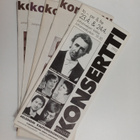 Helsingin kaupunginorkesteri konserttilehti : 5 lehteä : ... - pikkukuva 1