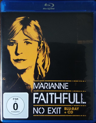 BLU-RAY + CD Marianne Faithfull - No Exit 2016 MUOVEISSA!