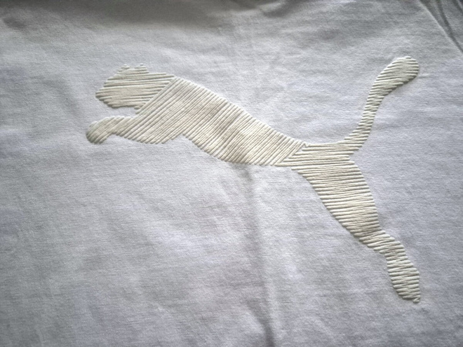 Puma valkoinen T-paita - koko XS