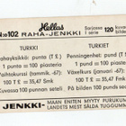 Purkkakuva Hellas RAHA-JENKKI n:o 102 TURKKI - pikkukuva 2