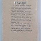 Unto Kupiainen : Kraateri : runoja (signeerattu) - pikkukuva 2
