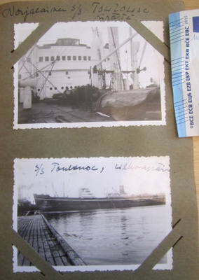 4 VANHAA Valokuvaa Laivat ym Pori 1939