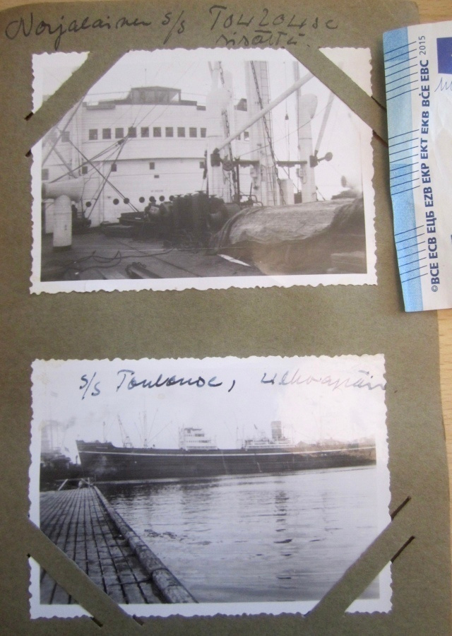 4 VANHAA Valokuvaa Laivat ym Pori 1939