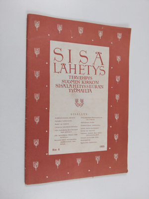 Sisälähetys N:o 4/1955